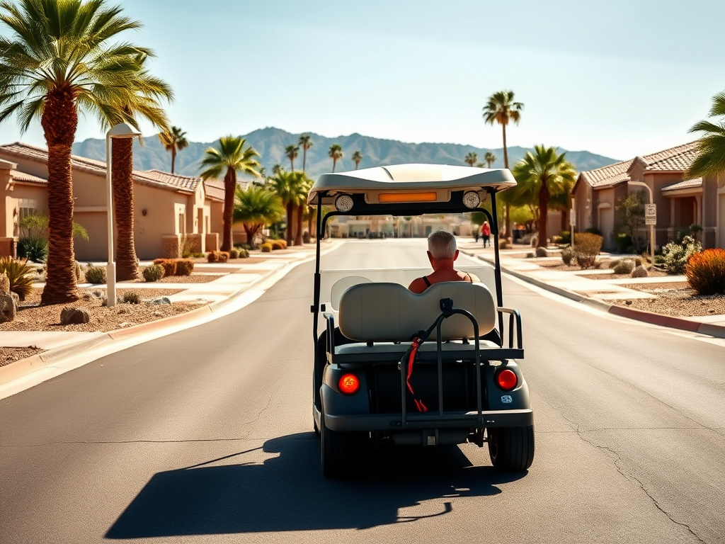Golf Cart vs. LSV in Arizona: What Sun Lakes Residents Need to Know Before They Drive